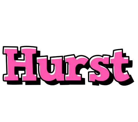 Hurst girlish logo
