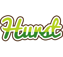Hurst golfing logo