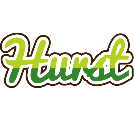 Hurst golfing logo