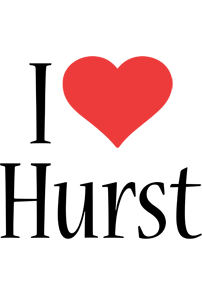 Hurst i-love logo
