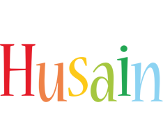 Husain birthday logo