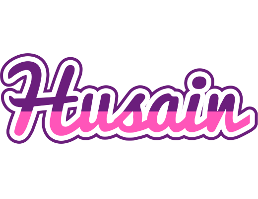 Husain cheerful logo