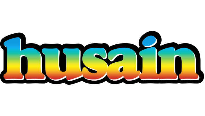 Husain color logo