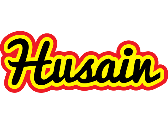 Husain flaming logo