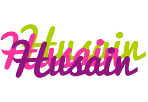 Husain flowers logo