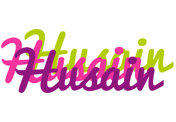 Husain flowers logo