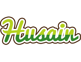 Husain golfing logo