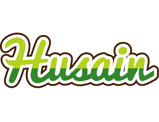 Husain golfing logo