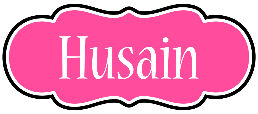 Husain invitation logo