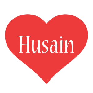 Husain love logo