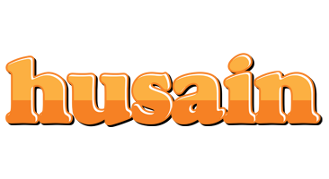 Husain orange logo