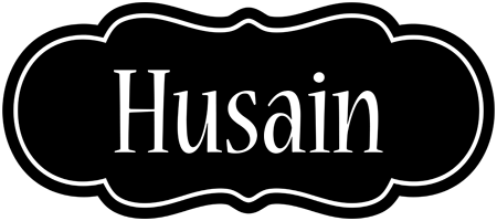 Husain welcome logo