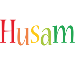 Husam birthday logo