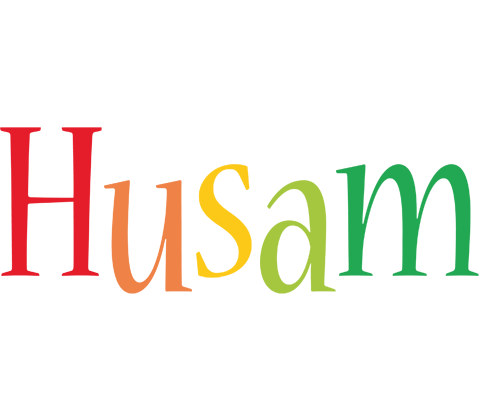 Husam birthday logo