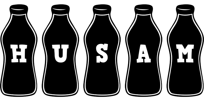 Husam bottle logo