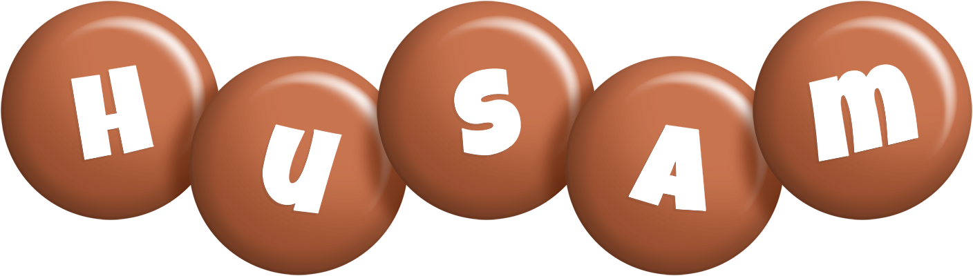 Husam candy-brown logo