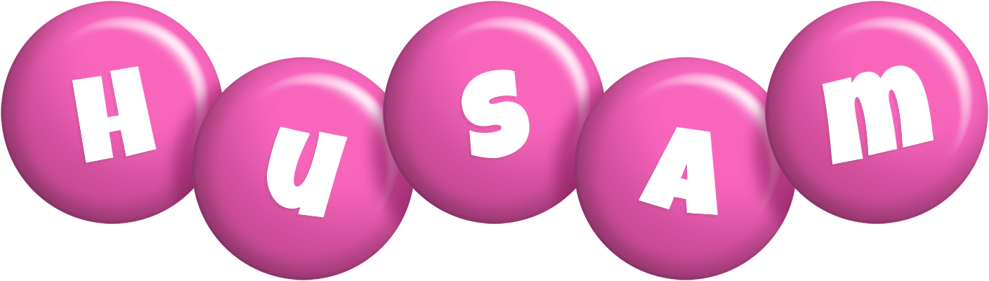 Husam candy-pink logo