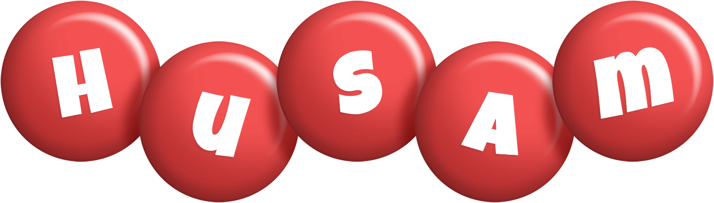 Husam candy-red logo