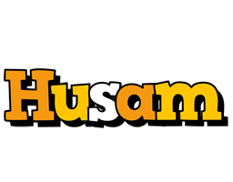 Husam cartoon logo