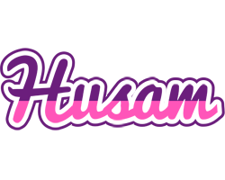 Husam cheerful logo