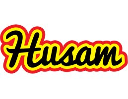 Husam flaming logo