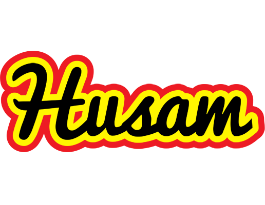 Husam flaming logo