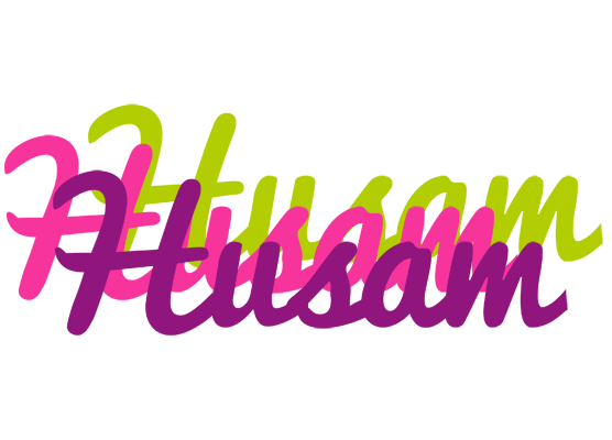 Husam flowers logo