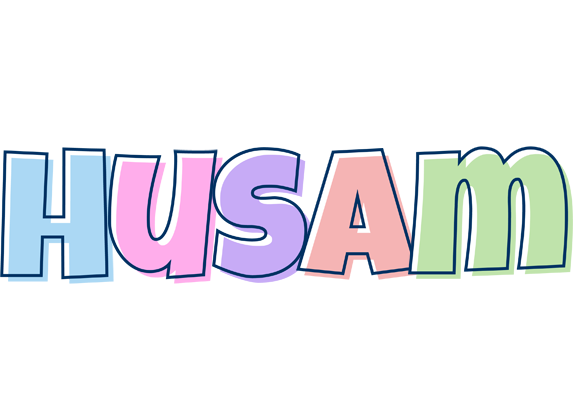 Husam pastel logo