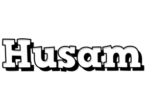 Husam snowing logo