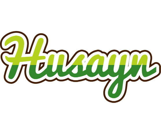 Husayn golfing logo
