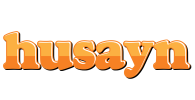 Husayn orange logo
