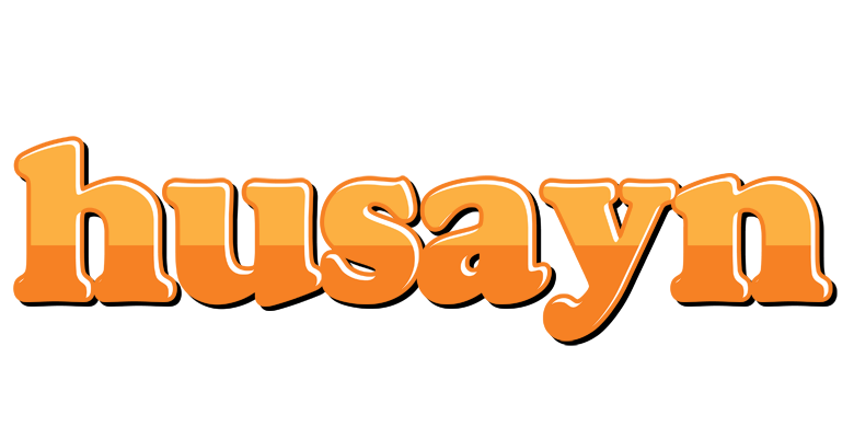 Husayn orange logo