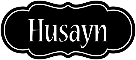 Husayn welcome logo