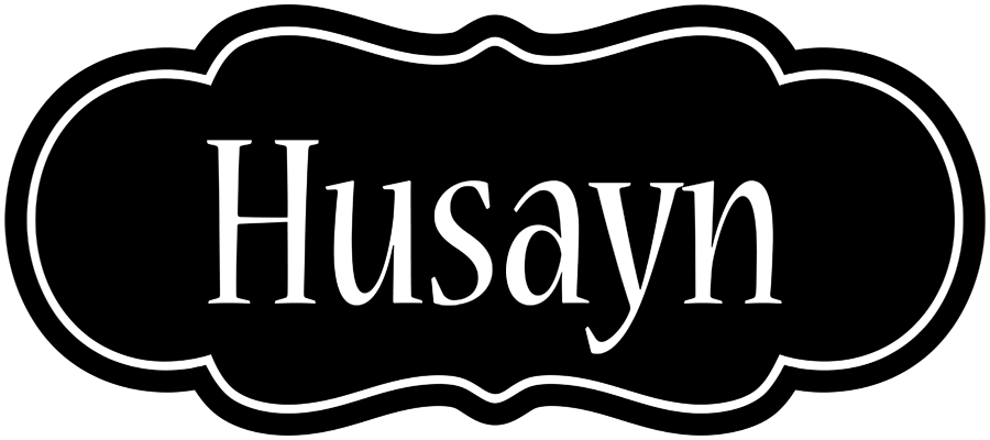 Husayn welcome logo