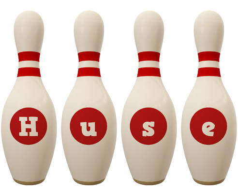 Huse bowling-pin logo