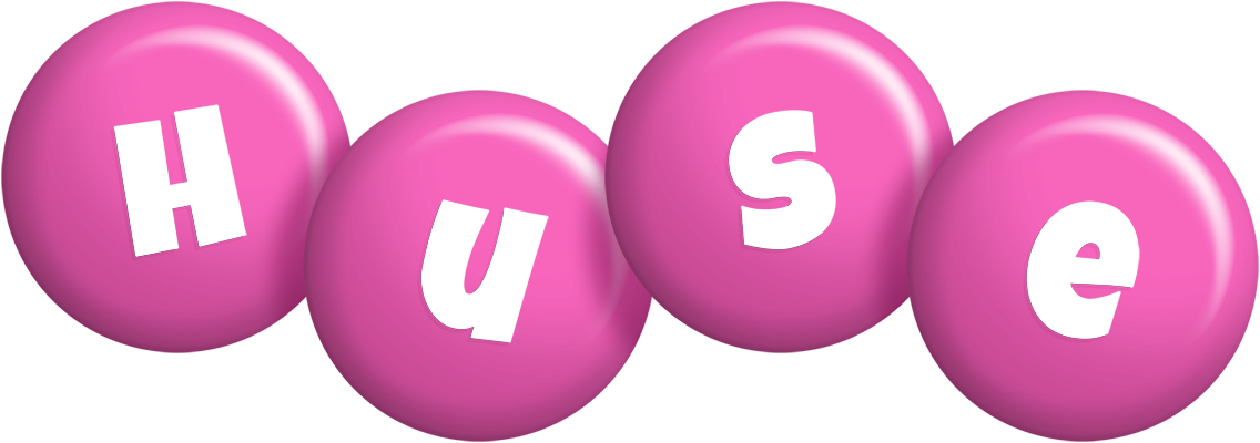 Huse candy-pink logo