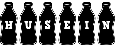 Husein bottle logo