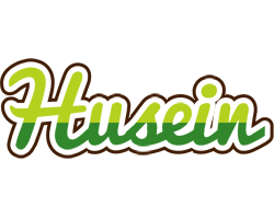 Husein golfing logo