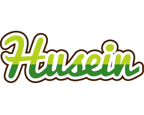 Husein golfing logo