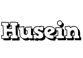 Husein snowing logo