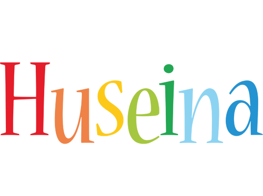 Huseina birthday logo