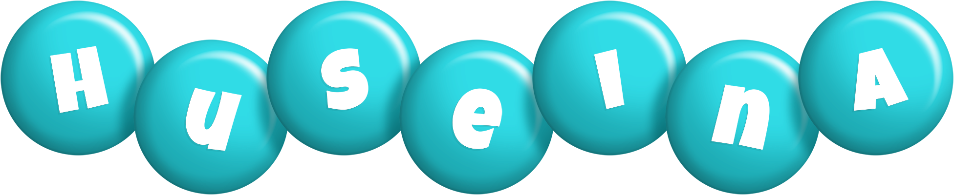 Huseina candy-azur logo