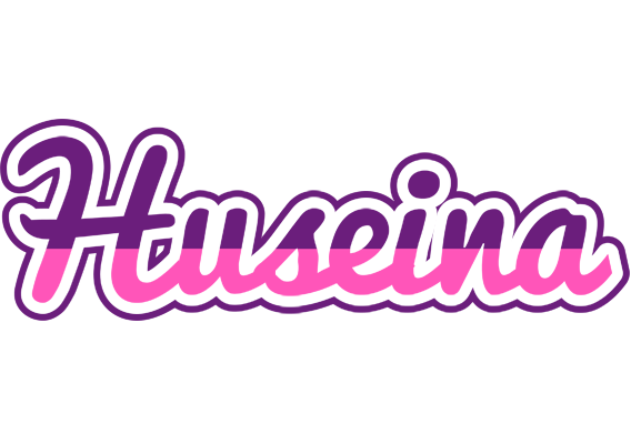 Huseina cheerful logo