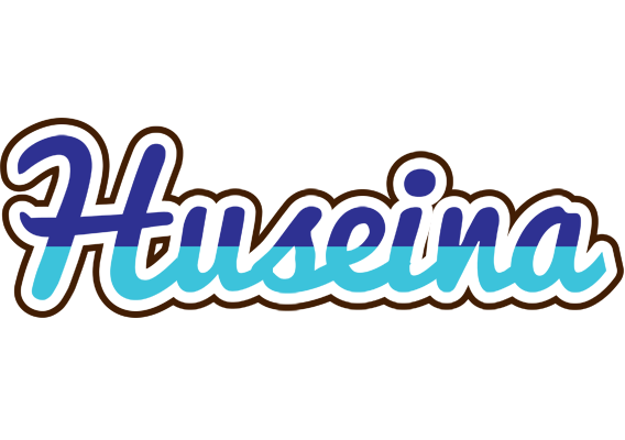 Huseina raining logo