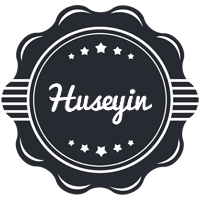 Huseyin badge logo