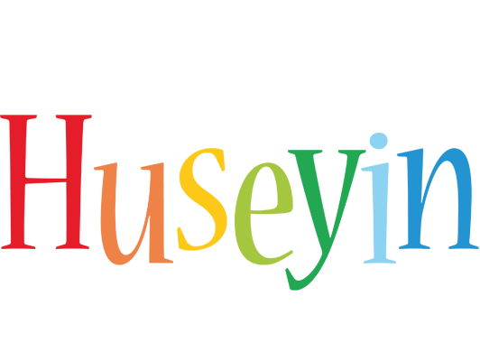 Huseyin birthday logo