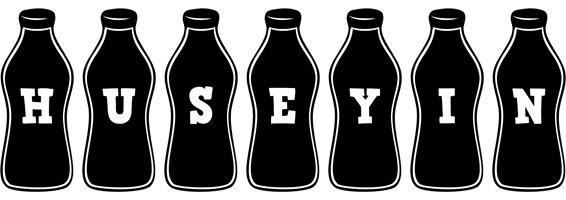 Huseyin bottle logo