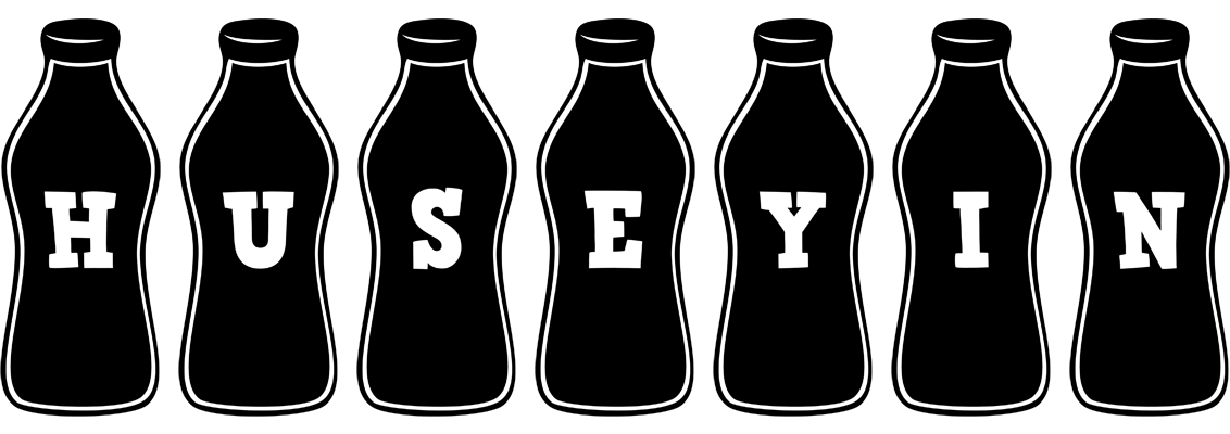 Huseyin bottle logo