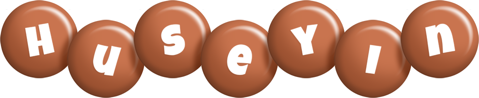 Huseyin candy-brown logo