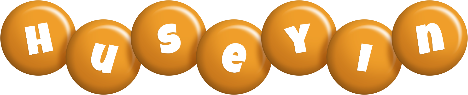 Huseyin candy-orange logo